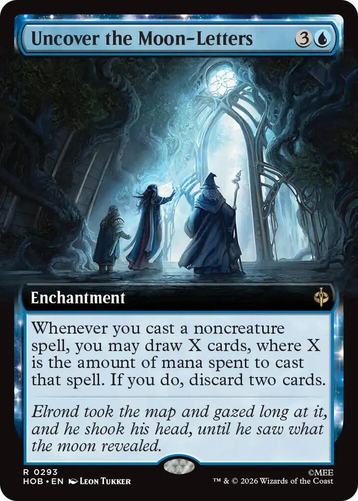 Uncover the Moon-Letters (Extended Art), The Hobbit 293