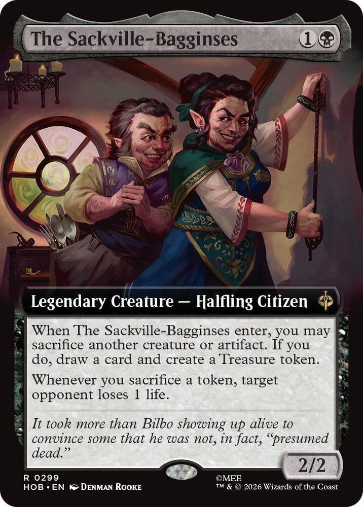 The Sackville-Bagginses (Extended Art), The Hobbit 299