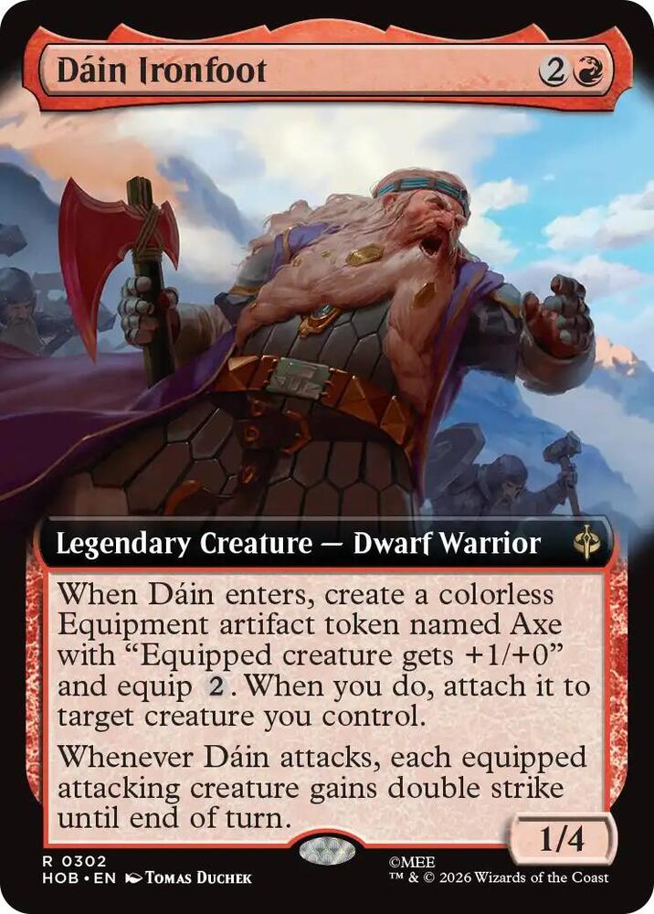 Dain Ironfoot (Extended Art), The Hobbit 302