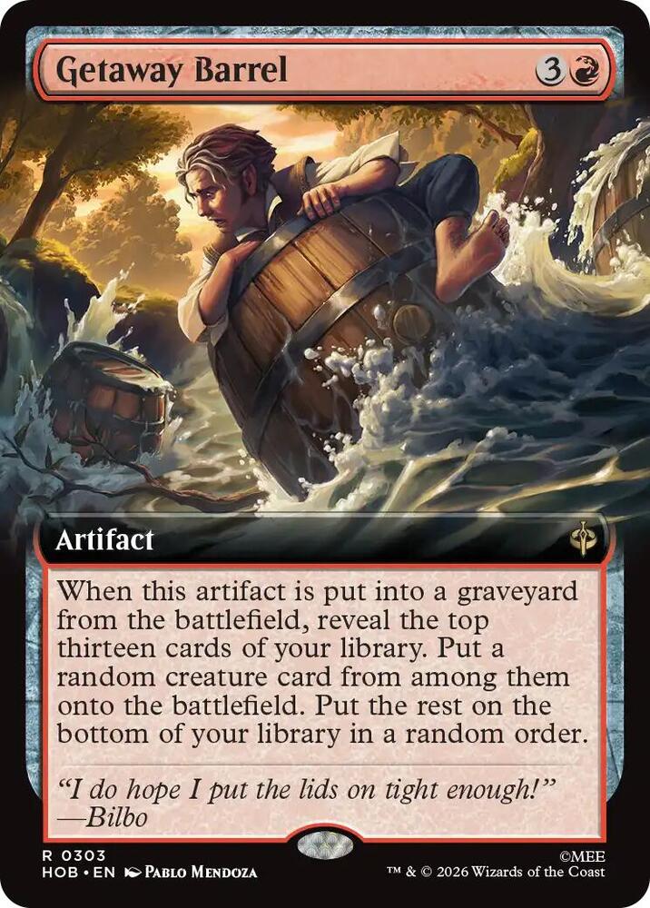 Getaway Barrel (Extended Art), The Hobbit 303