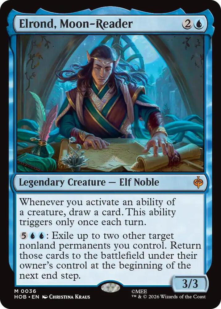 Elrond, Moon-Reader, The Hobbit 36