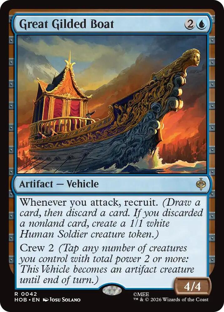 Great Gilded Boat, The Hobbit 42