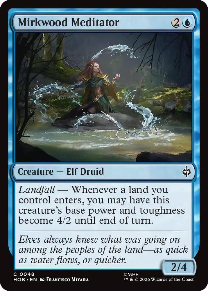 Mirkwood Meditator, The Hobbit 48