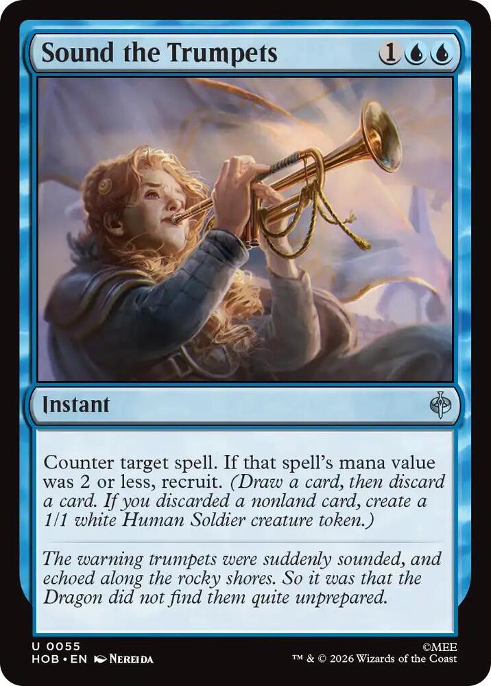 Sound the Trumpets, The Hobbit 55
