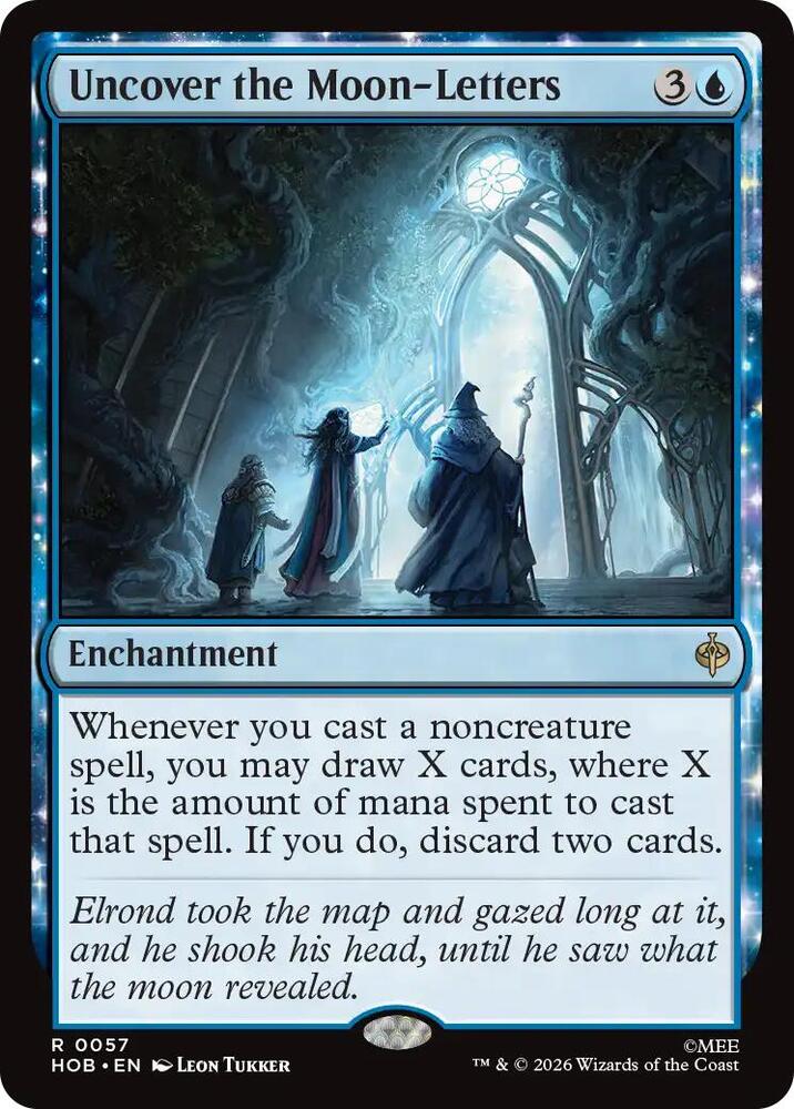 Uncover the Moon-Letters, The Hobbit 57