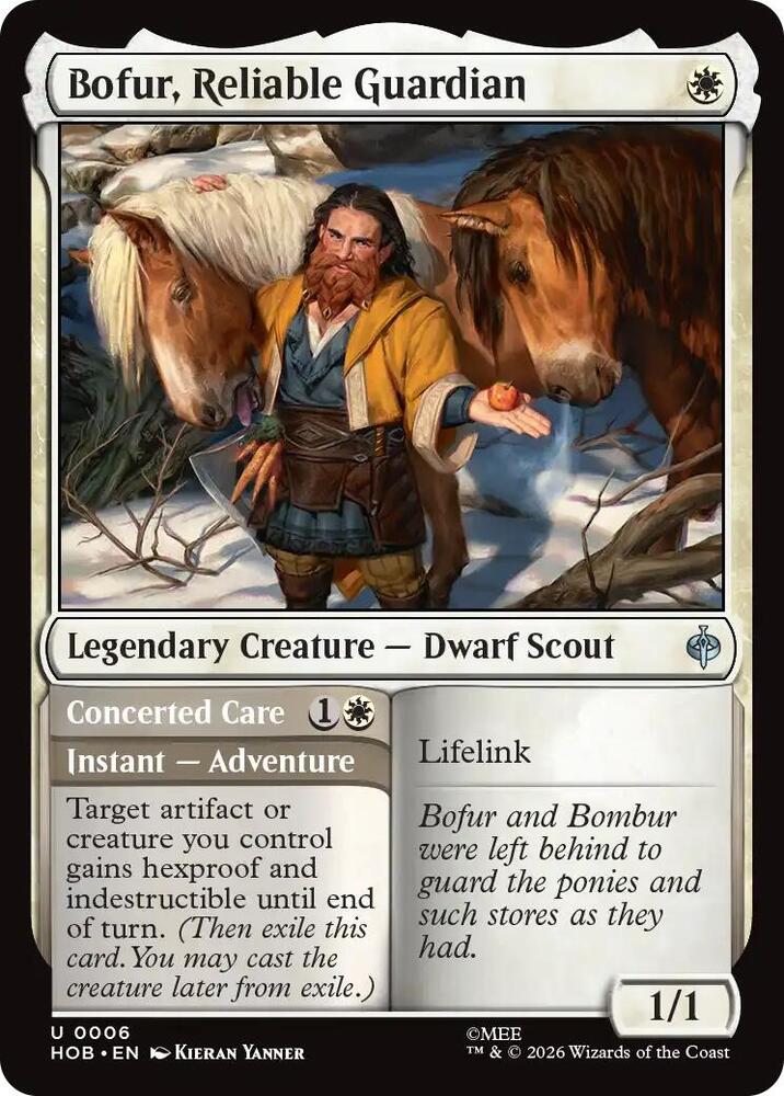 Bofur, Reliable Guardian, The Hobbit 6