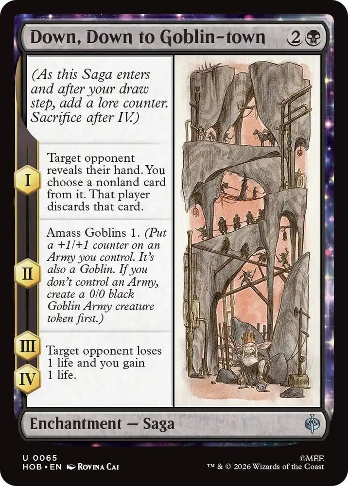 Down, Down to Goblin-town, The Hobbit 65