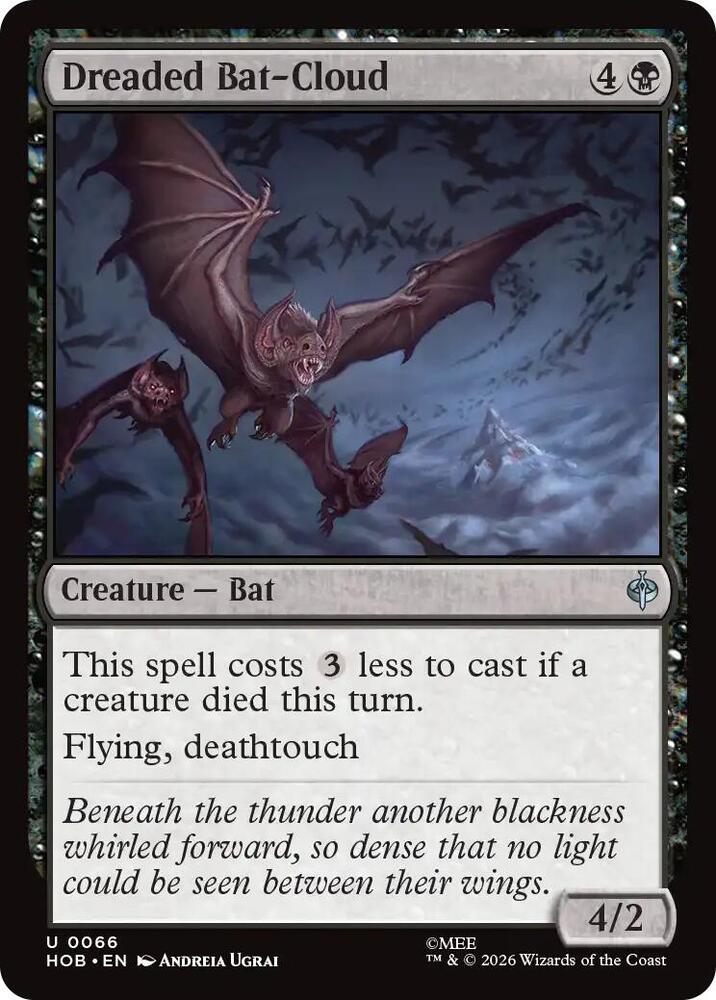 Dreaded Bat-Cloud, The Hobbit 66