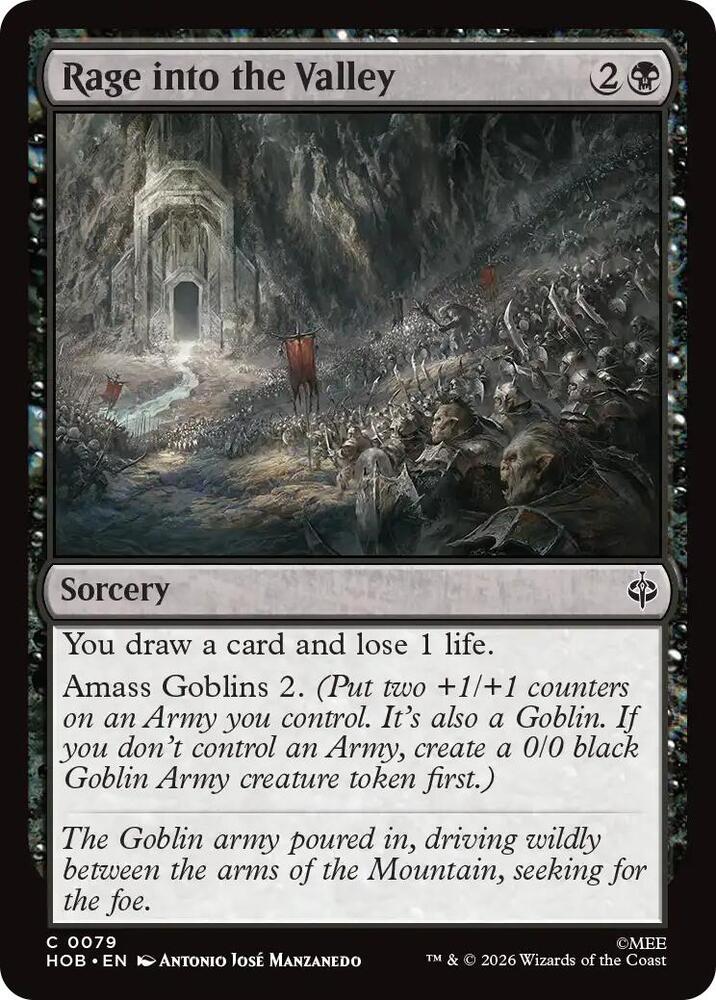 Rage into the Valley, The Hobbit 79