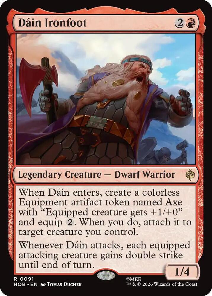 Dain Ironfoot, The Hobbit 91