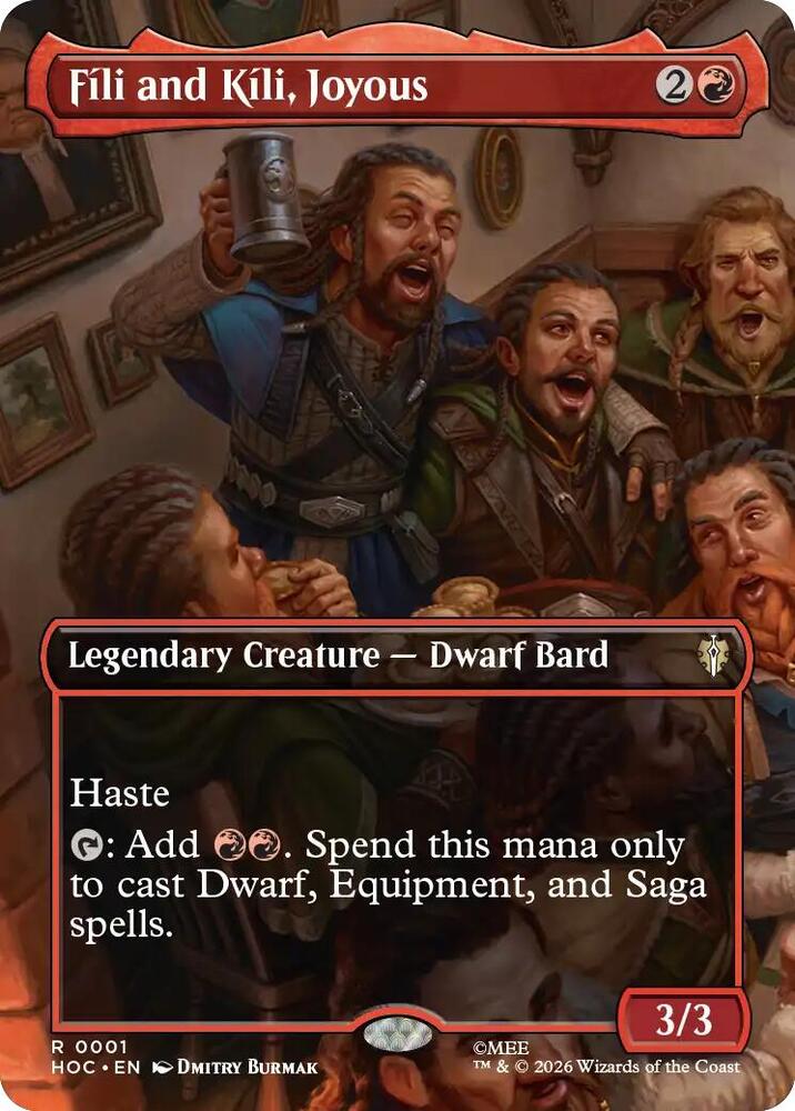 Fili and Kili, Joyous (Borderless), The Hobbit: Eternal-Legal 1