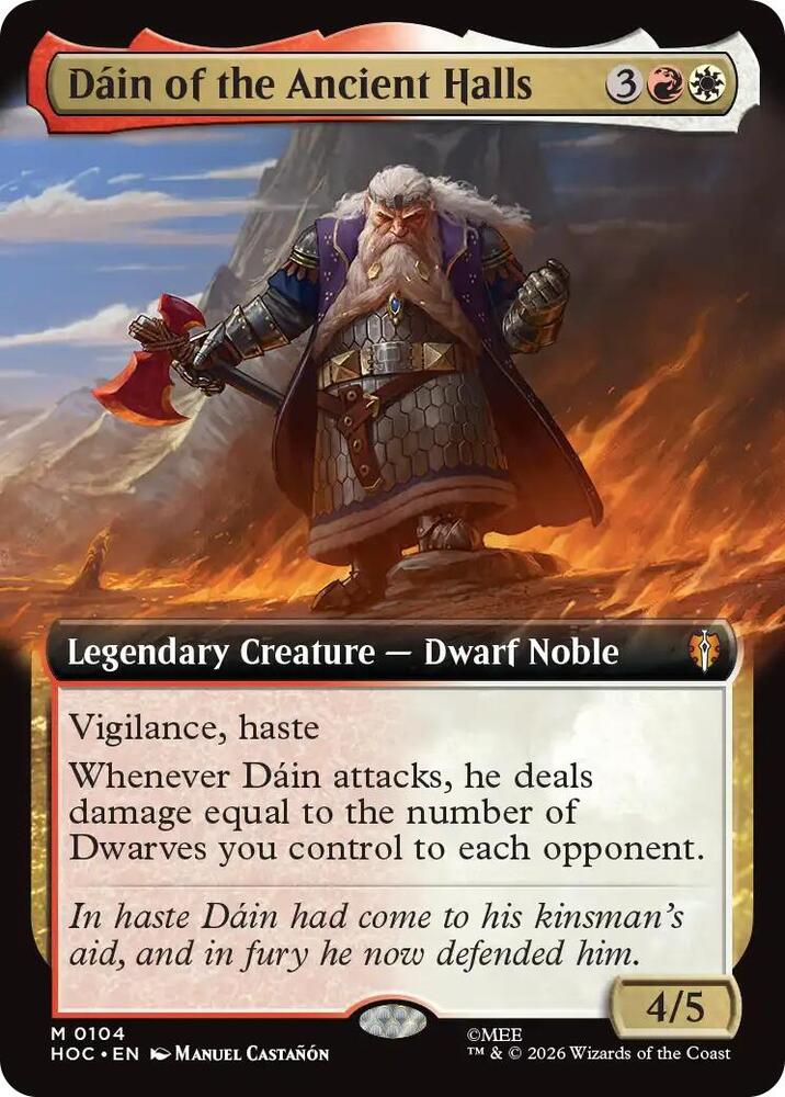 Dain of the Ancient Halls (Extended Art), The Hobbit: Eternal-Legal 104