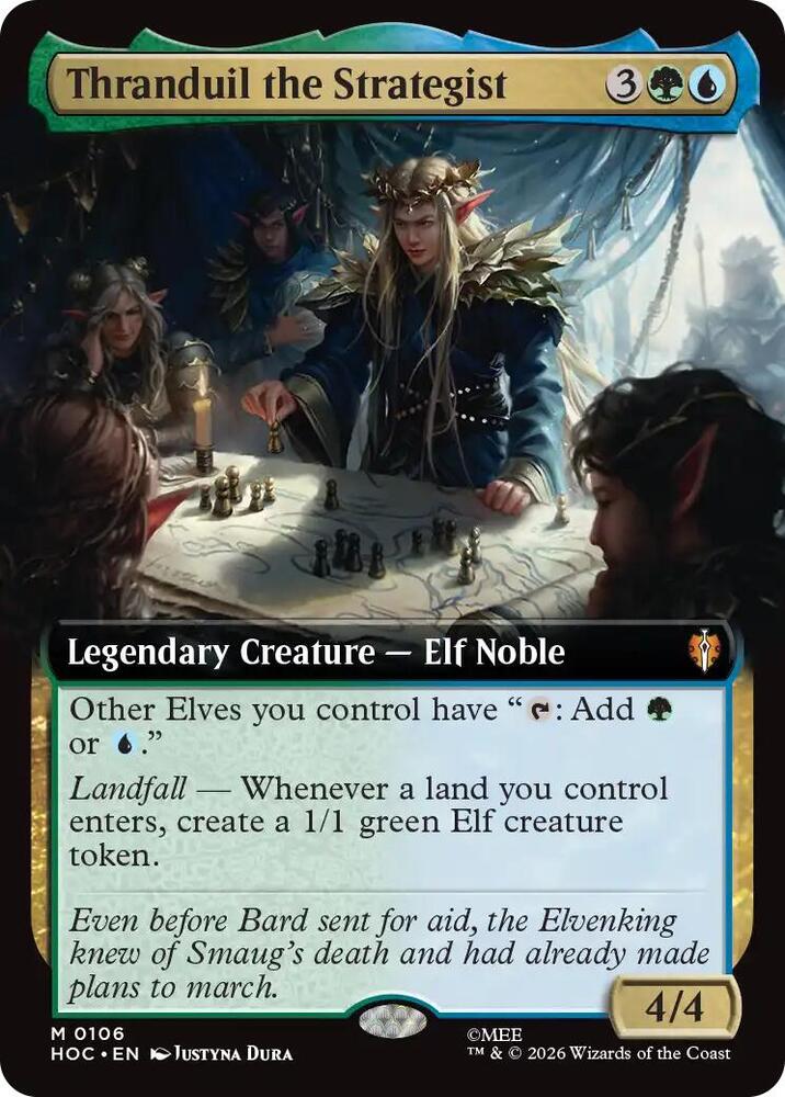 Thranduil the Strategist (Extended Art), The Hobbit: Eternal-Legal 106