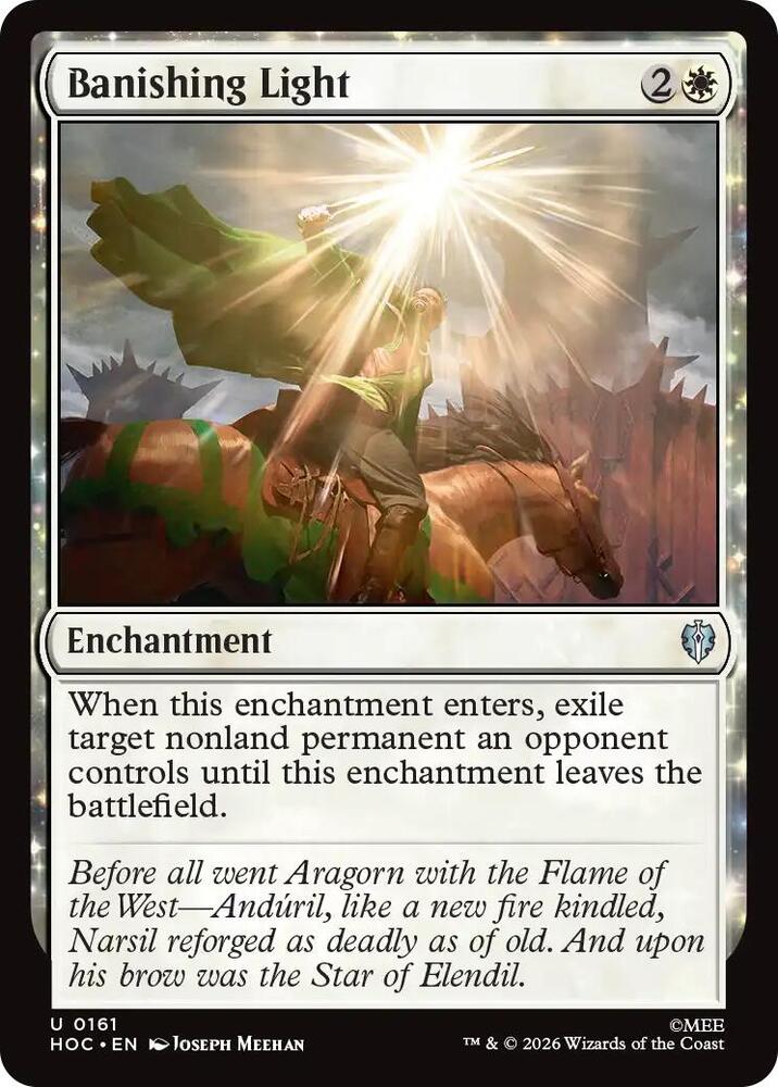 Banishing Light, The Hobbit: Eternal-Legal 161