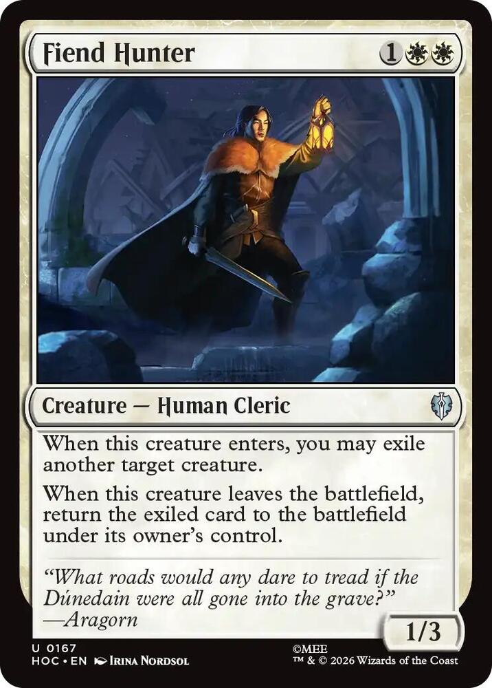 Fiend Hunter, The Hobbit: Eternal-Legal 167