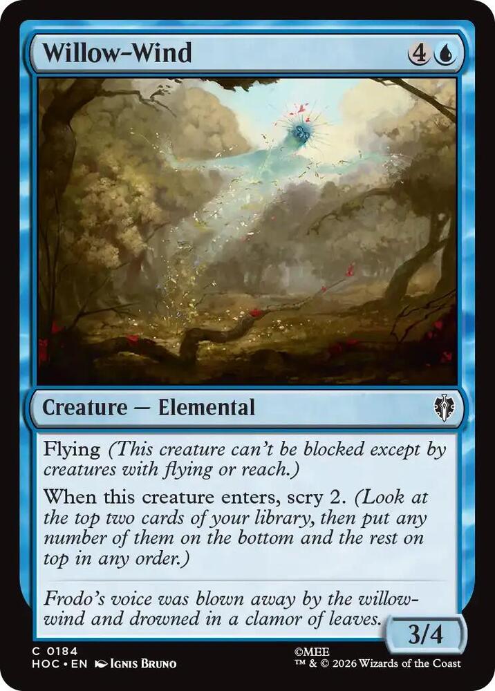 Willow-Wind, The Hobbit: Eternal-Legal 184