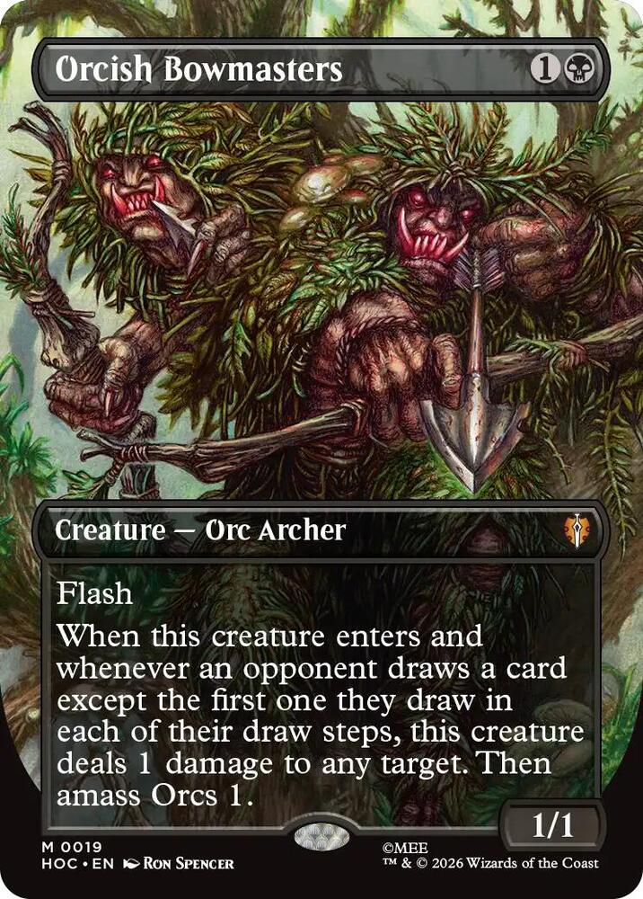Orcish Bowmasters (Borderless), The Hobbit: Eternal-Legal 19