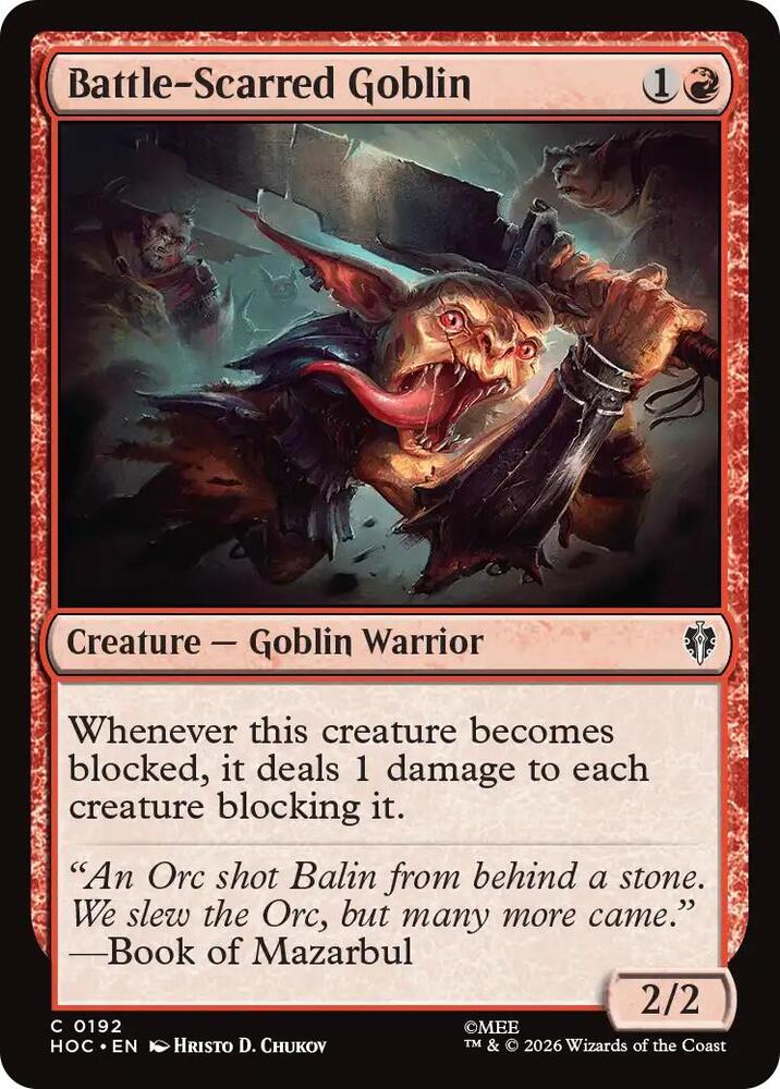 Battle-Scarred Goblin, The Hobbit: Eternal-Legal 192