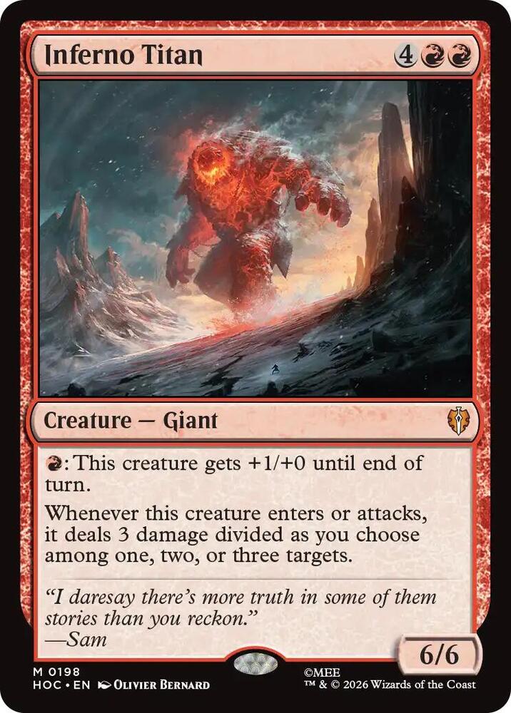 Inferno Titan, The Hobbit: Eternal-Legal 198