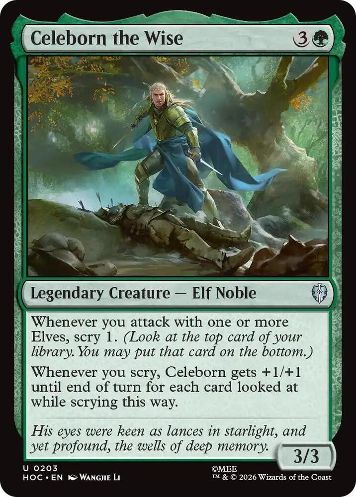 Celeborn the Wise, The Hobbit: Eternal-Legal 203