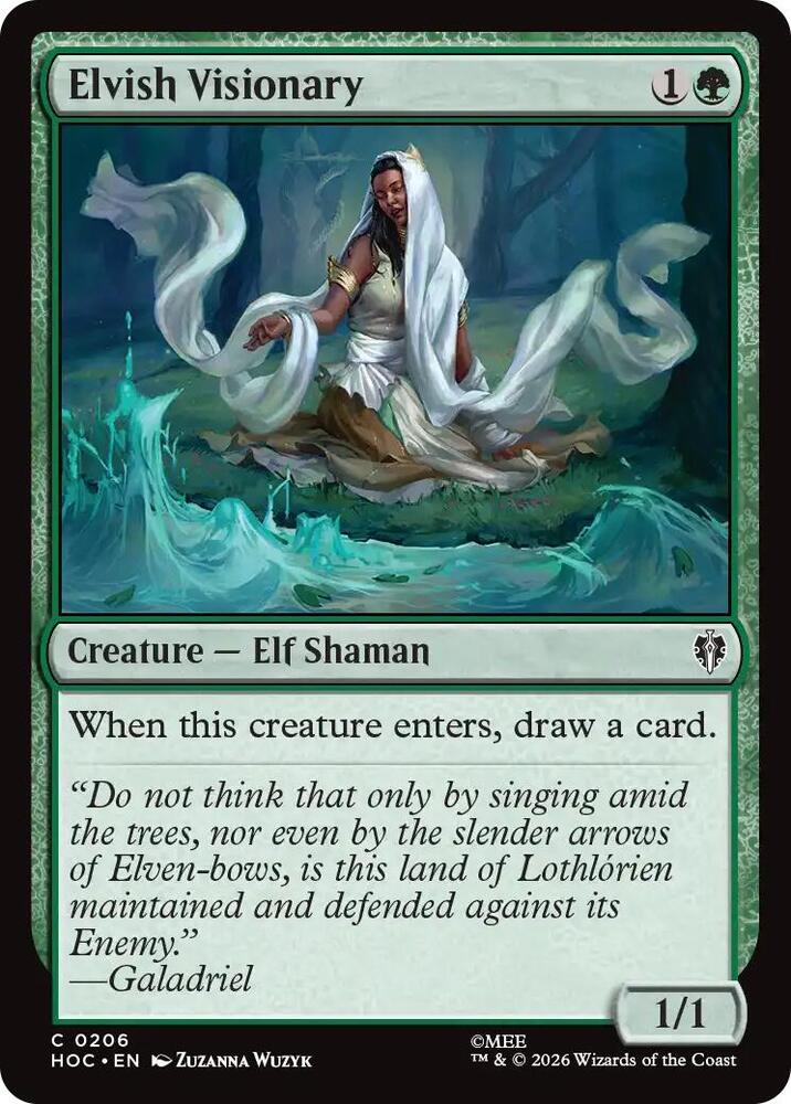 Elvish Visionary, The Hobbit: Eternal-Legal 206