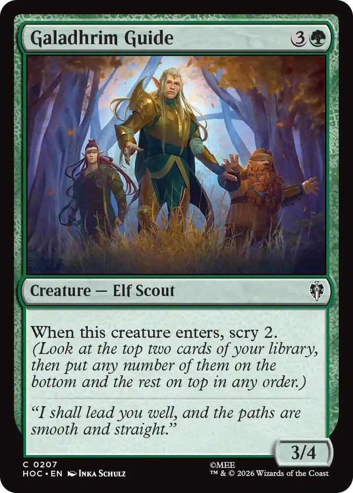 Galadhrim Guide, The Hobbit: Eternal-Legal 207