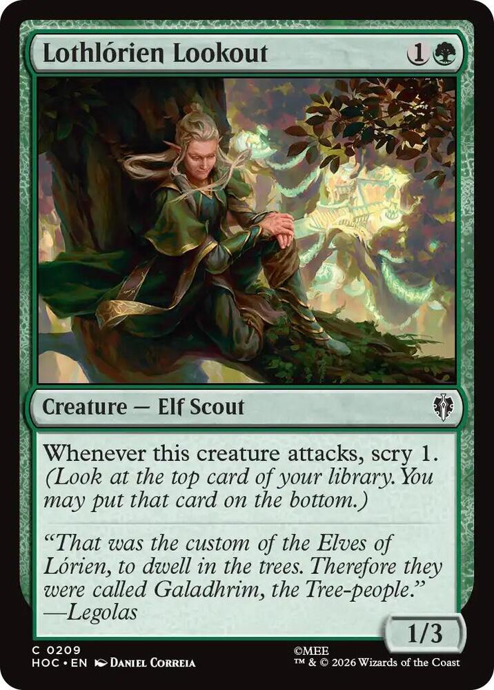 Lothlorien Lookout, The Hobbit: Eternal-Legal 209