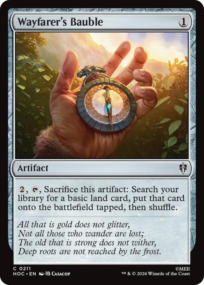 Wayfarer's Bauble, The Hobbit: Eternal-Legal 211