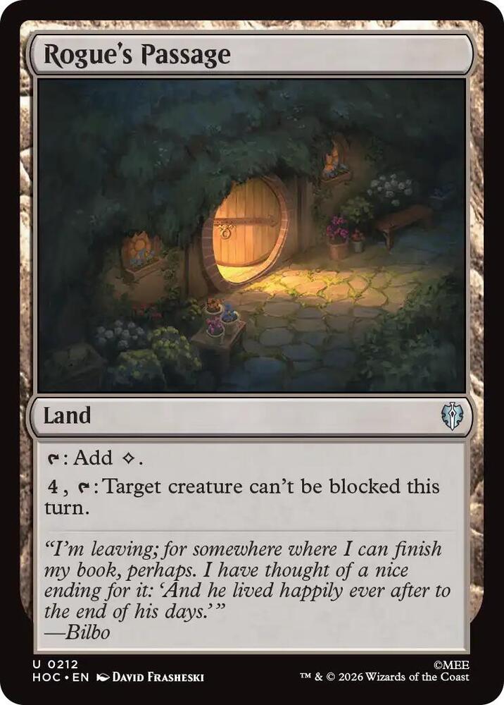 Rogue's Passage, The Hobbit: Eternal-Legal 212