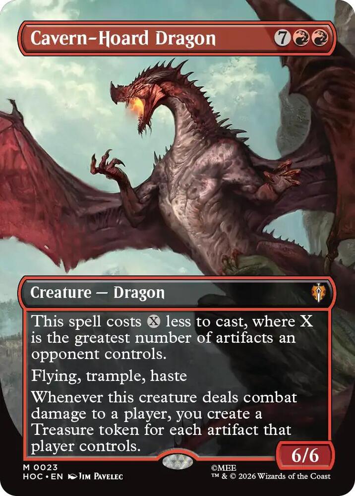 Cavern-Hoard Dragon (Borderless), The Hobbit: Eternal-Legal 23