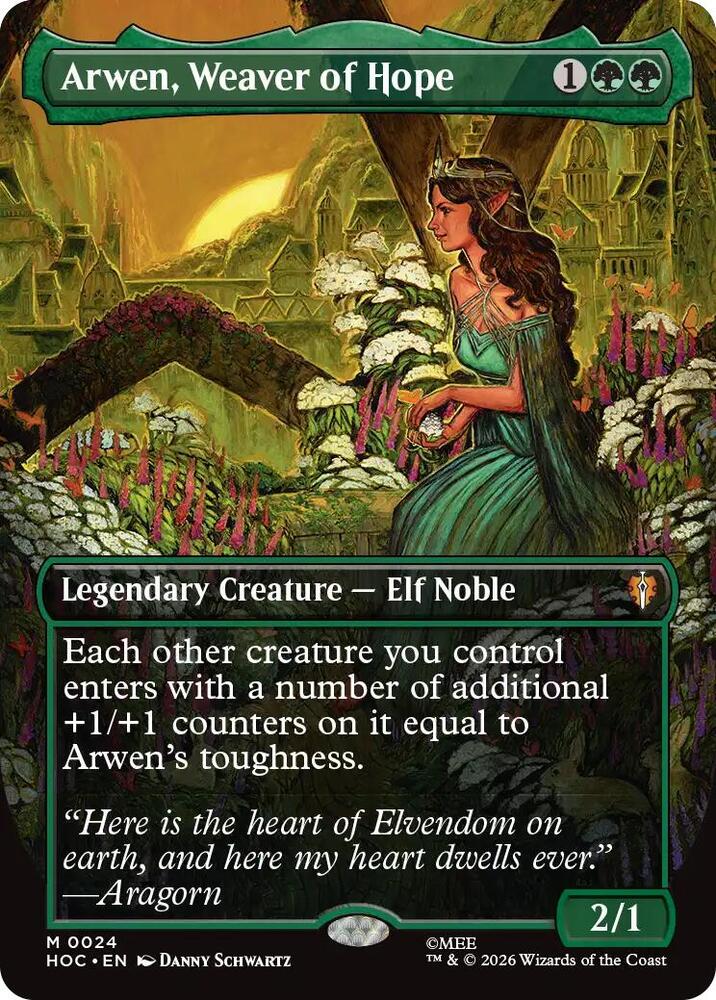 Arwen, Weaver of Hope (Borderless), The Hobbit: Eternal-Legal 24
