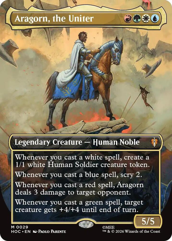 Aragorn, the Uniter (Borderless), The Hobbit: Eternal-Legal 29