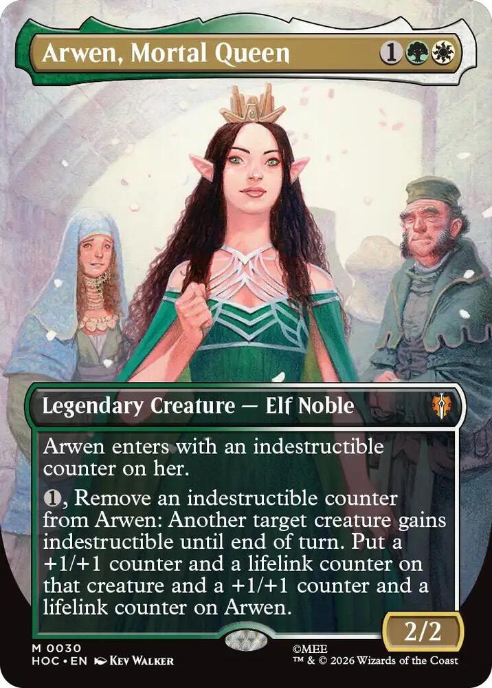 Arwen, Mortal Queen (Borderless), The Hobbit: Eternal-Legal 30