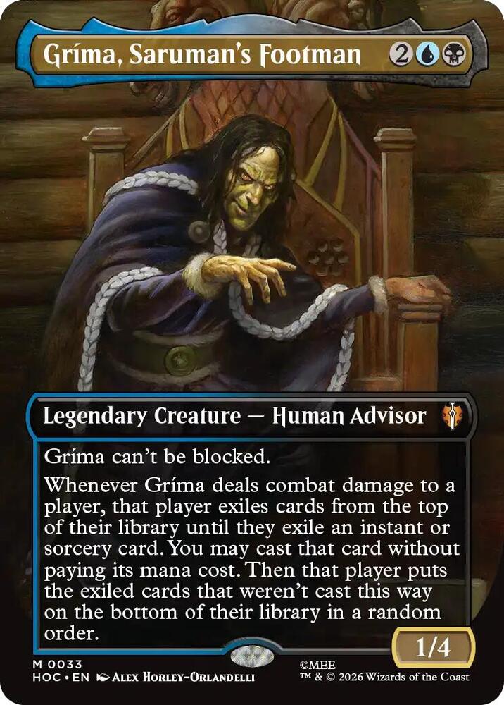 Grima, Saruman's Footman (Borderless), The Hobbit: Eternal-Legal 33