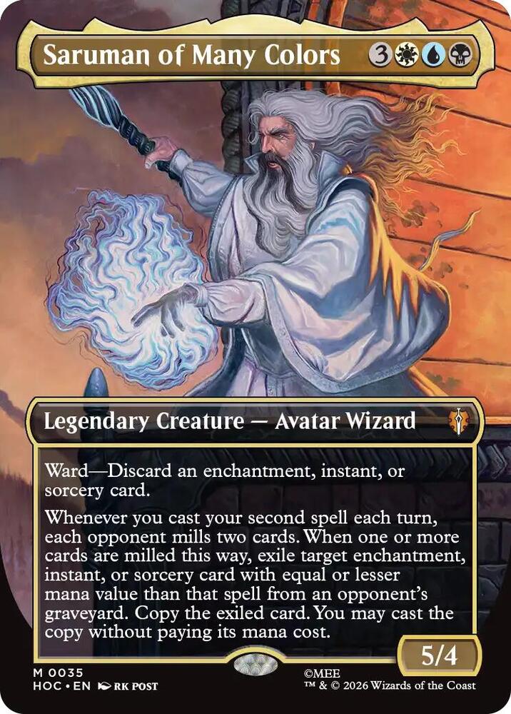 Saruman of Many Colors (Borderless), The Hobbit: Eternal-Legal 35