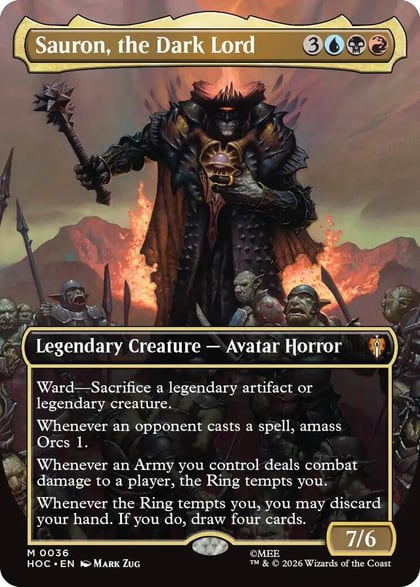 Sauron, the Dark Lord (Borderless), The Hobbit: Eternal-Legal 36