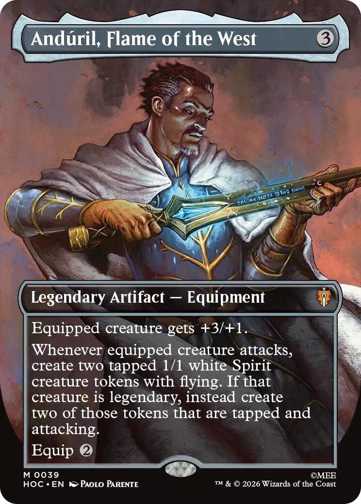 Anduril, Flame of the West (Borderless), The Hobbit: Eternal-Legal 39