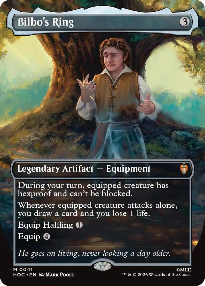 Bilbo's Ring (Borderless), The Hobbit: Eternal-Legal 41