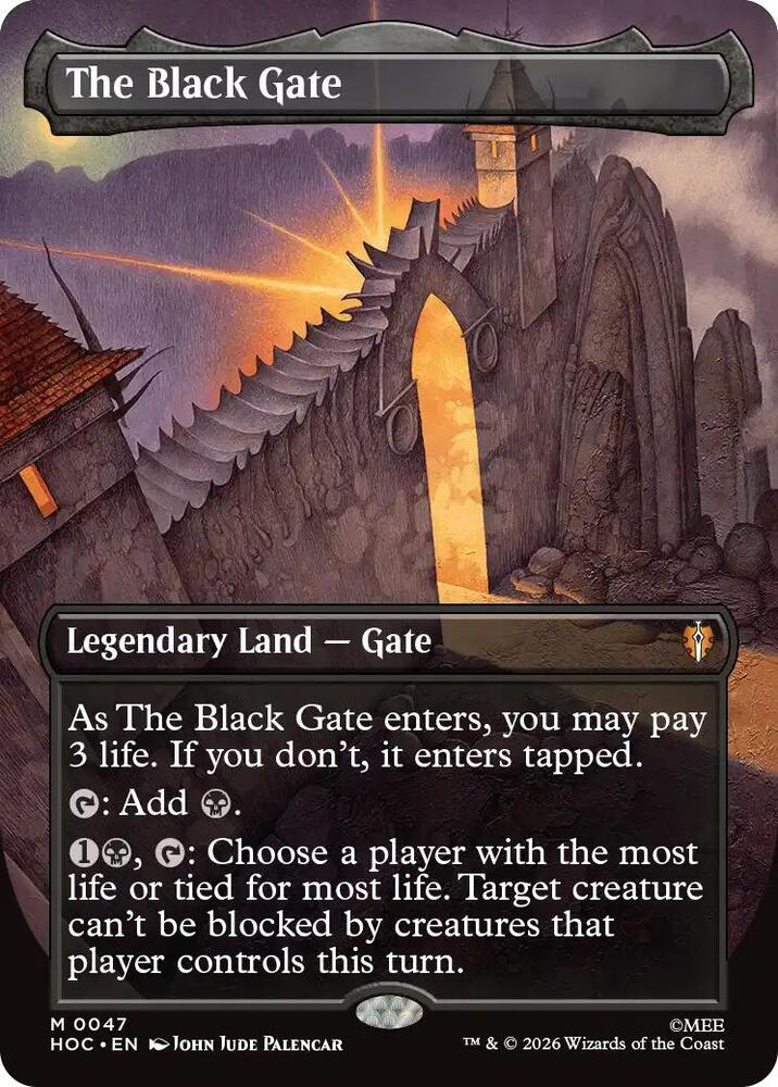 The Black Gate (Borderless), The Hobbit: Eternal-Legal 47