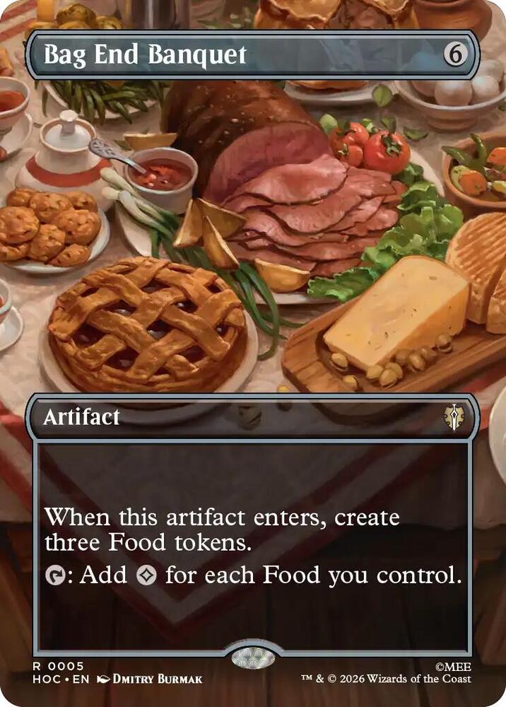 Bag End Banquet (Borderless), The Hobbit: Eternal-Legal 5