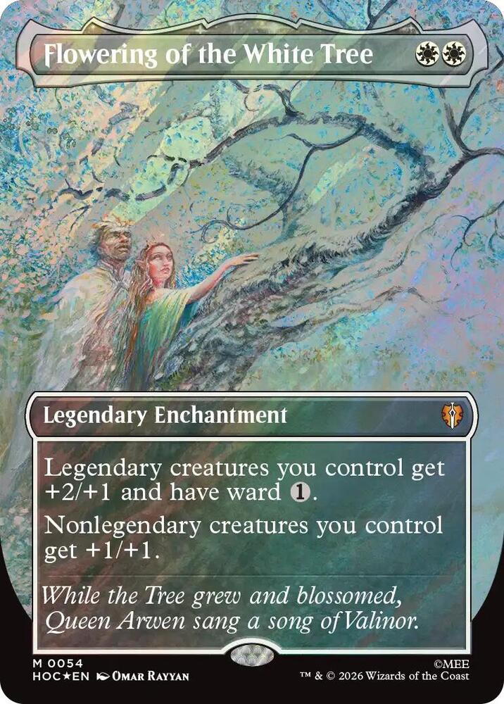 Flowering of the White Tree (Borderless) (Surge Foil), The Hobbit: Eternal-Legal 54