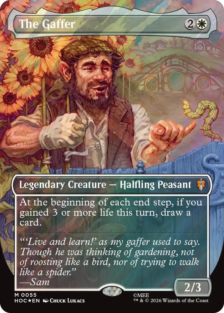 The Gaffer (Borderless) (Surge Foil), The Hobbit: Eternal-Legal 55