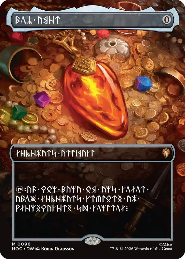 Mox Amber (Borderless) (Dwarvish), The Hobbit: Eternal-Legal 96