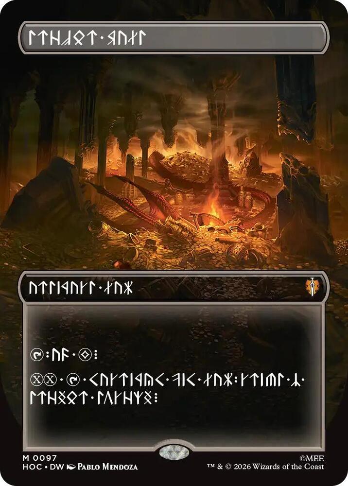 Treasure Vault (Borderless) (Dwarvish), The Hobbit: Eternal-Legal 97