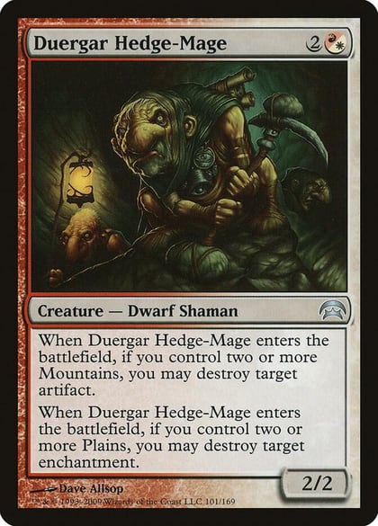 Duergar Hedge-Mage, Planechase 101