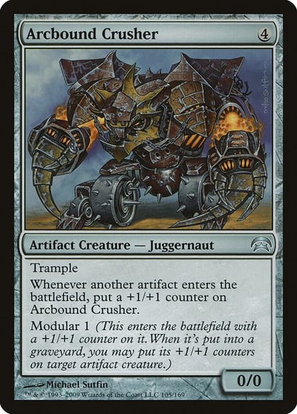 Arcbound Crusher, Planechase 105