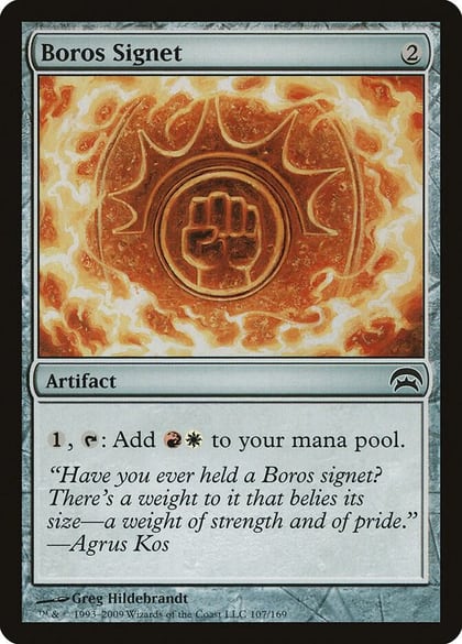 Boros Signet, Planechase 107