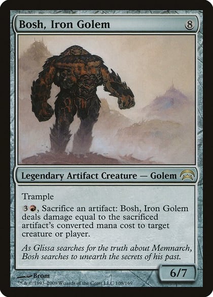Bosh, Iron Golem, Planechase 108