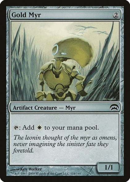 Gold Myr, Planechase 114