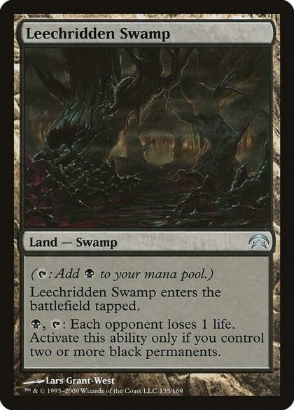 Leechridden Swamp, Planechase 135